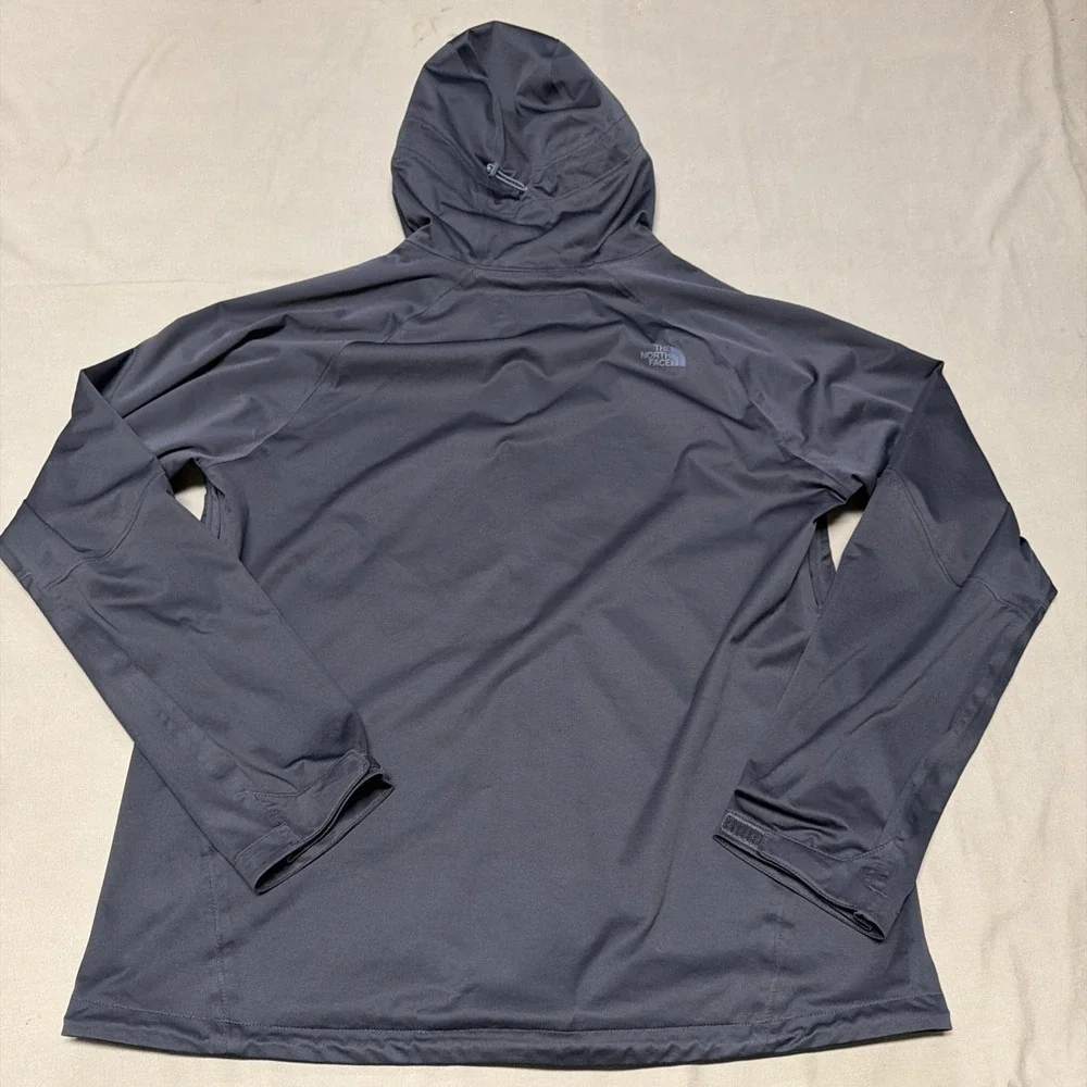 The North Face Mens Allproof Full Zip Hooded Lightweight Vinted Zip Pit Jacket L